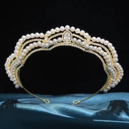 CZ Cubic Zirconia Tiaras and Crowns Headband For Brides Women Prom Pageant Headpiece Wedding Accessories Bridal Hair Jewelry