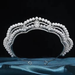 CZ Cubic Zirconia Tiaras and Crowns Headband For Brides Women Prom Pageant Headpiece Wedding Accessories Bridal Hair Jewelry