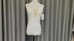 1pcs/lot Woman Ballet Leotard Lady Dance Costume Deep V Sling Gymnastic Dancing Leotard