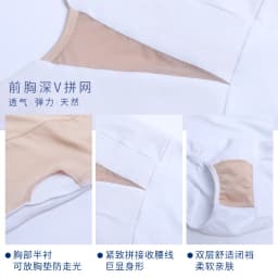 1pcs/lot Woman Ballet Leotard Lady Dance Costume Deep V Sling Gymnastic Dancing Leotard