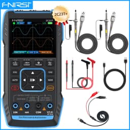 FNIRSI 2C23T 2C53T Upgrade 50MHz Handheld Digital Oscilloscope Multimeter Signal Generator 3 in 1 Dual Channel Automotive Tools