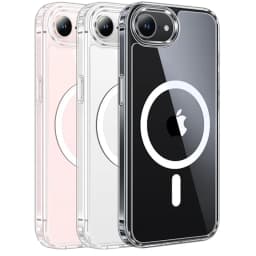 Magnetic Clear Phone Case for Magsafe IPhone Air 17 E 16 15 14 13 12 11 18 Pro Max Plus 17E 16E 18Pro Transparent Bumper Cover