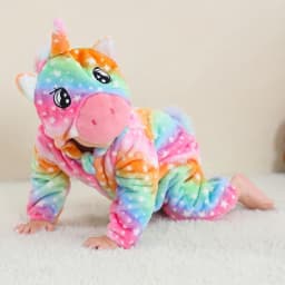 Baby Rompers Winter Kigurumi Lion Costume For Girls Boys Toddler Animal Jumpsuit Infant Clothes Pyjamas Kids Overalls Ropa Bebes