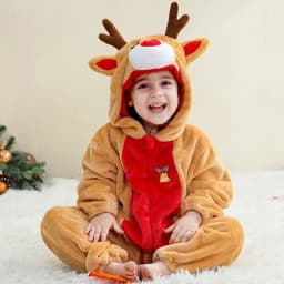 Baby Rompers Winter Kigurumi Lion Costume For Girls Boys Toddler Animal Jumpsuit Infant Clothes Pyjamas Kids Overalls Ropa Bebes