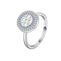 Anti-Stress And Anxiety Ring For Women Plant Flower Gold Colour Rotate Freely Fidget Metal Spinner Adjustable Open Rings Anillo