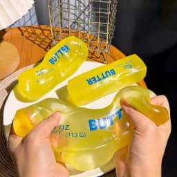 Simulated Butter Squishy Squeeze adult Toy Funny Soft Stress Relief Slow RisingRelief Game Squeeze Prank Toy adult Gift
