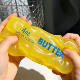 Simulated Butter Squishy Squeeze adult Toy Funny Soft Stress Relief Slow RisingRelief Game Squeeze Prank Toy adult Gift