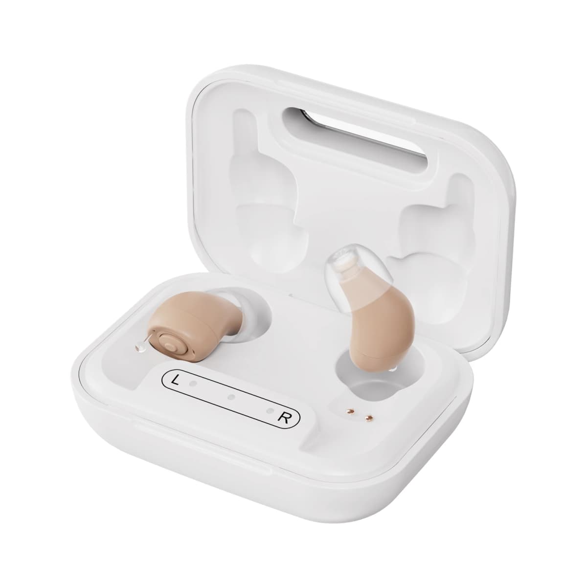 Hearing Aids for Seniors Rechargeable Hearing Amplifiers for Adults, Volume Adjustment All-Day Comfort Crystal Clear Sound