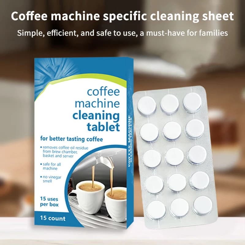 New Espresso Machine Cleaning Tablets Descaling-Backflush Oil Remover Solution Cleaner Clean Tablet Cleaning Pill For Coffee