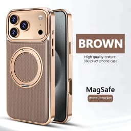 Leather Case for iPhone 15 14 13 18 Pro Max 12 16 Plus Magnetic Wireless Metal Ring Charging Solid Color 17 Air Cover Case