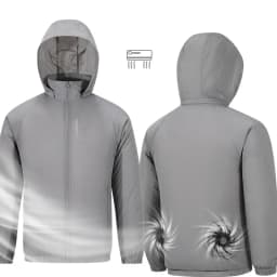 Portable Air Conditioner Jacket USB Fan Cooling Coat Outdoor Work Construction Fishing Hunting Lightweight Sun protection Jacket