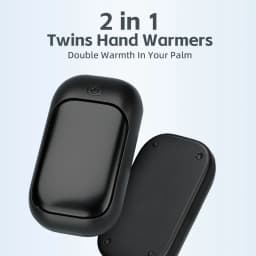 Portable Material Twin Warm Hand Treasure 2-in-1 Double Warmth Triple Adjustable Single/Two Piece for Winter Warmth