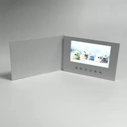 7 Inches Birthday Video Book Card 4GB LCD Invitation Gift Music Greeting Card Upload Videos Photos Wedding Invite Digital Frame