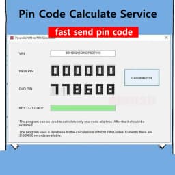 Car Pin Code Calculate Service for MG CHANGAN GAC AION DFSK JAC Geely Maxus Chery BAIC Great Wall Haval immo Pin Code Calculator