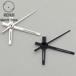 NH05 Hands Silver/Blue/Black/Gold/RoseGold Watch Hands Green Luminous Fit NH05 NH06 Movement Watch Accessories