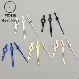 NH05 Hands Silver/Blue/Black/Gold/RoseGold Watch Hands Green Luminous Fit NH05 NH06 Movement Watch Accessories