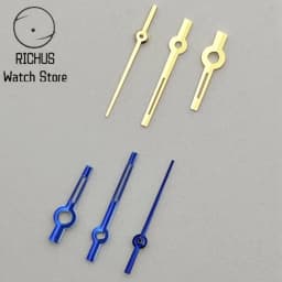 NH05 Hands Silver/Blue/Black/Gold/RoseGold Watch Hands Green Luminous Fit NH05 NH06 Movement Watch Accessories