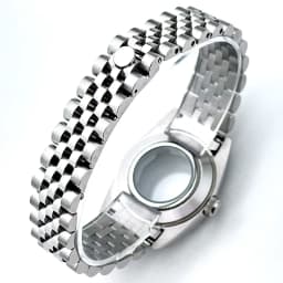 31mm NH05 Watch Case For Girl Woman Datejust Accessories 316L Steel Fit NH05 NH06 Movement 24.5mm Dial Jubilee Band Mod Parts