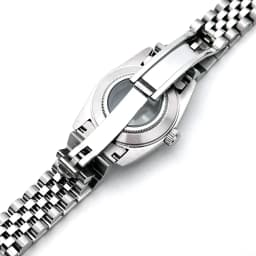 31mm NH05 Watch Case For Girl Woman Datejust Accessories 316L Steel Fit NH05 NH06 Movement 24.5mm Dial Jubilee Band Mod Parts