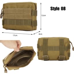 Ophidian Bags Molle Pouches Gear Waist Bag Men Phone Pouch Camping Hunting Accessories Belt Fanny Pack EDC Pack
