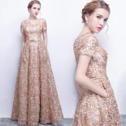 2026 New Women S High Quality Sequin Banquet Host Noble and Elegant Long Dress Dignified and Atmospheric Slim Fit Wedding Gown