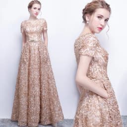 2026 New Women S High Quality Sequin Banquet Host Noble and Elegant Long Dress Dignified and Atmospheric Slim Fit Wedding Gown