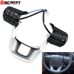 For Toyota Hilux Revo Rocco Fortuner New Steering Wheel Volume Sound Button with Backlight 2015 2016 2017 2018 2019 2020