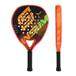 INSUM Padel Racket Series Carbon Fiber Surface EVA Memory Design with Comfortable Grip All-Weather Resistant Paddle Racquet