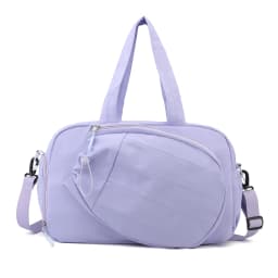 Women Pink Tennis Bag Large Capacity Racket Holder Handbag Separate Shoe Compartment Gym Sports Duffle Bag With Bottle Pocket