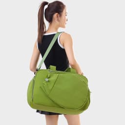 Women Pink Tennis Bag Large Capacity Racket Holder Handbag Separate Shoe Compartment Gym Sports Duffle Bag With Bottle Pocket