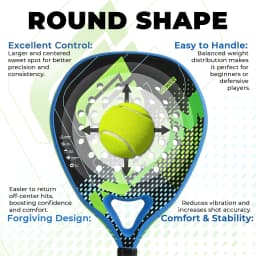 INSUM Power Padel Racket Series 2026 Carbon Fiber Surface EVA Memory Lightweight Paddle Racket Tennis Racket for Adults