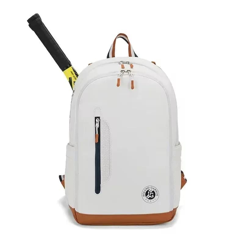 2026 New W Tennis Racquet Backpack French Open Joint Large Capacity Backpack Outdoor Sports Compartment Badminton Bag