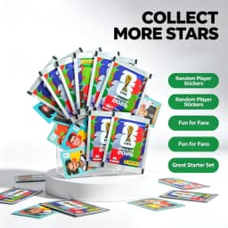 Panini FIFA World Cup 2026 Sticker Set, Collectible Football Stickers Cromos Soccer Player Trading Stickers Fan Collection Gift#