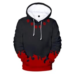 Bandai Naruto 3D Anime Hoodie – Men's Streetwear, Cosplay, Harajuku & Y2K Style – Trendy & Comfortable