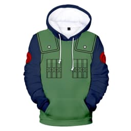 Bandai Naruto 3D Anime Hoodie – Men's Streetwear, Cosplay, Harajuku & Y2K Style – Trendy & Comfortable