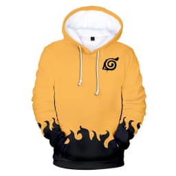 Bandai Naruto 3D Anime Hoodie – Men's Streetwear, Cosplay, Harajuku & Y2K Style – Trendy & Comfortable