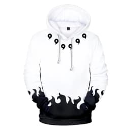 Bandai Naruto 3D Anime Hoodie – Men's Streetwear, Cosplay, Harajuku & Y2K Style – Trendy & Comfortable
