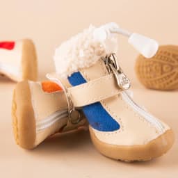 4pcs/set Elastic Winter Pet Dog Shoes Anti-slip Velvet Thickening Warmer Small Comfort Boots Puppy Animal Chihuahua Yorkshire