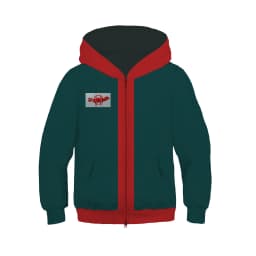 Hot New Fashion Cosplay Hooded Jacket Red Blue Colorblock Spider Pattern Hoodie Casual Unisex Y2K Long Sleeve Sweatshirt Top