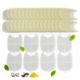 Replacement Filters For APETDOLA Stainless Steel Water Fountain Drinking Dispenser with 6-layer Filtration System 8-pack FS10PRO