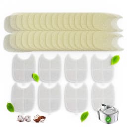 Replacement Filters For APETDOLA Stainless Steel Water Fountain Drinking Dispenser with 6-layer Filtration System 8-pack FS10PRO