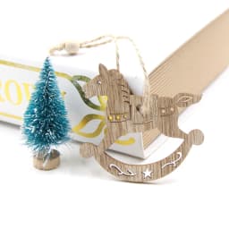 6PCS Vintage Christmas Wooden Pendants Hollow Hanging Ornaments for Christmas Tree Decorations Kids Xmas Gifts DIY Painting