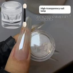 0.1g/Bottlle Moonlight Pearl White Nail Powder Aurora Plating Mirror  Chrome Rubbing Dust Shimmer Nails Art Decorations Powders
