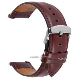Vintage Brown Leather Watchband 18mm 20mm 22mm 24mm Cowhide Watch Strap Men Women Quick Release Bracelet Universal Wristband