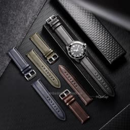 Vintage Brown Leather Watchband 18mm 20mm 22mm 24mm Cowhide Watch Strap Men Women Quick Release Bracelet Universal Wristband