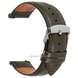 Vintage Brown Leather Watchband 18mm 20mm 22mm 24mm Cowhide Watch Strap Men Women Quick Release Bracelet Universal Wristband