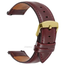 Vintage Brown Leather Watchband 18mm 20mm 22mm 24mm Cowhide Watch Strap Men Women Quick Release Bracelet Universal Wristband