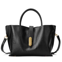 Genuine Leather Women's Bags Commuter Tote Large Capacity Luxury Handbag Female Top-grain Cowhide Fashion Crossbody Bag Woman