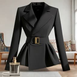Spring Autumn 2025 New Blazer Suit Jacket Women High-End Fashion Black Blazers Femme Casual All-match Slim Blazers Ladies