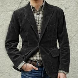 Corduroy Men's Casual Blazer  New Fashion Male's Fit Slim Jackets Black Brown Solid Coats Men Outwear Suit Vetement Homme